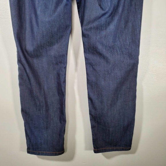 Joe's Jeans Dark Wash Cropped Skinny Jeans Blue Denim Size 30 - Picture 6 of 12